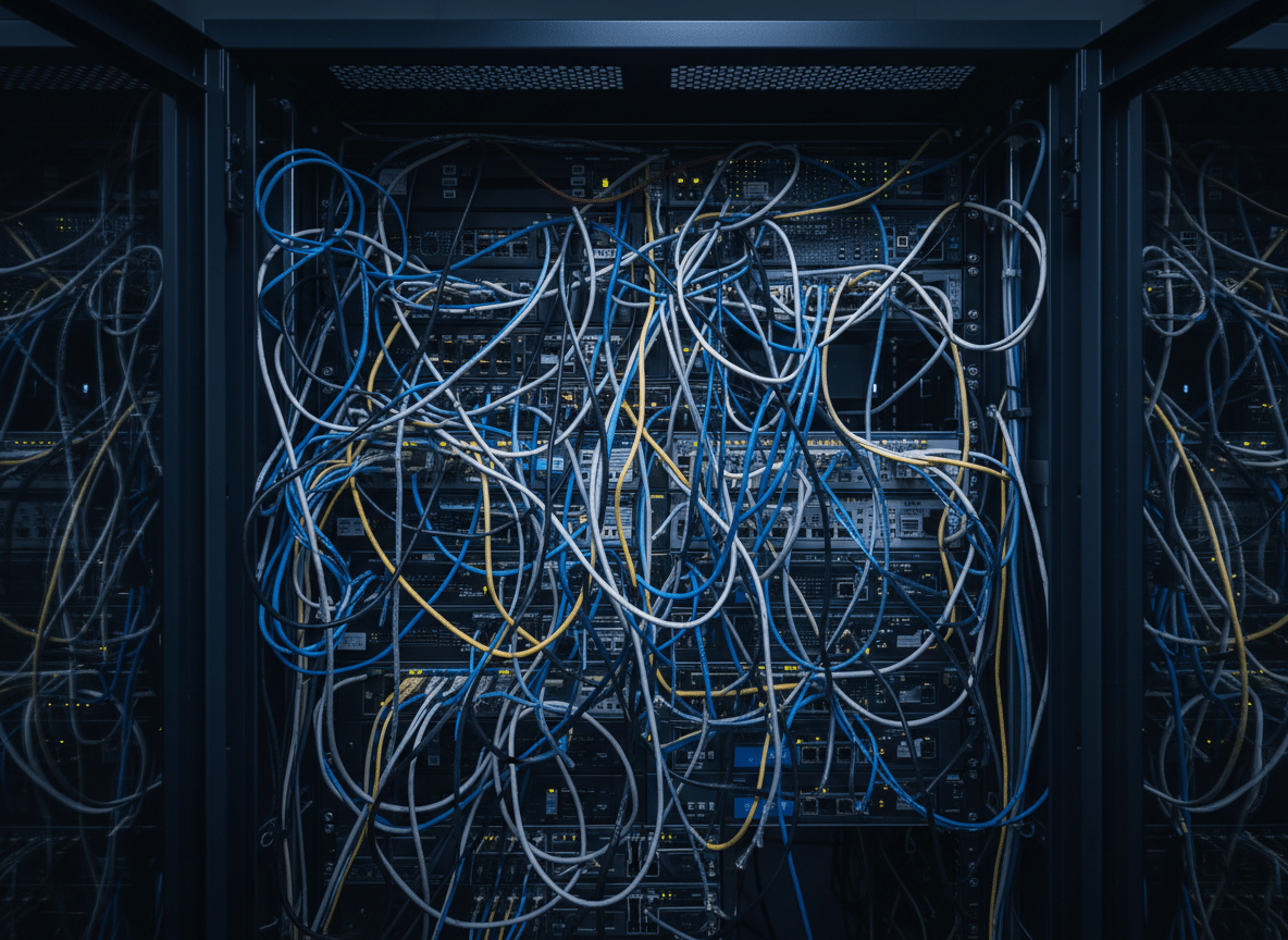 Cableado desordenado