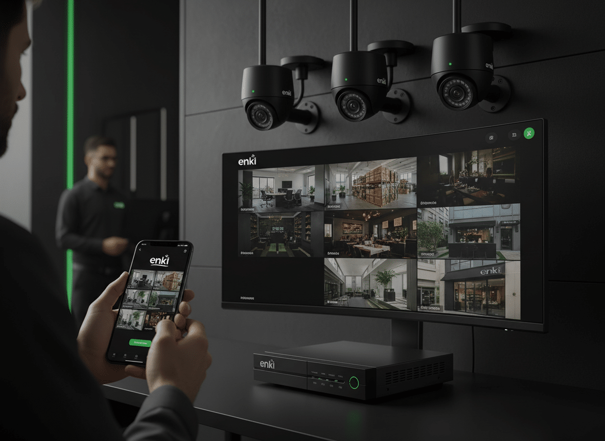 Videovigilancia y seguridad Enki